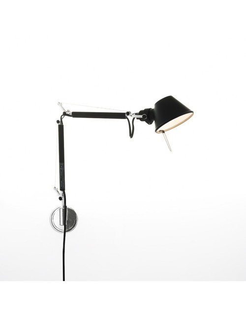 Tolomeo Micro Applique Noir A010930