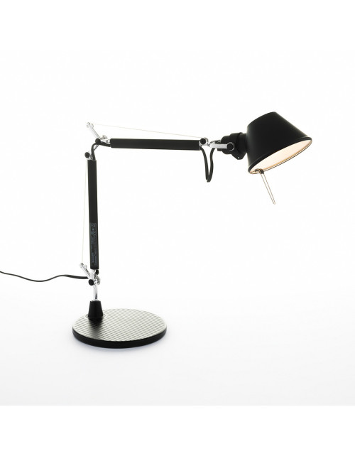 Tolomeo Micro Tischleuchte Schwarz Artemide A011830