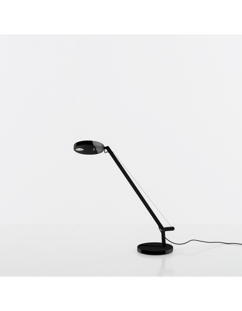 Demetra Micro Table Lamp Matt Black 3000K Artemide 1747050A