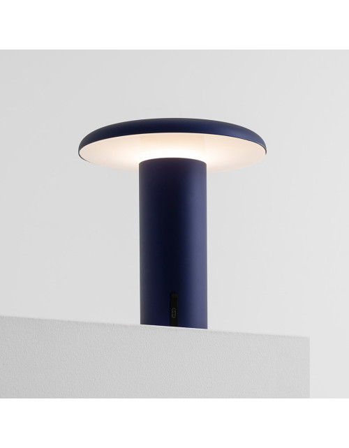 Takku Tischleuchte Blau Artemide 0151050A