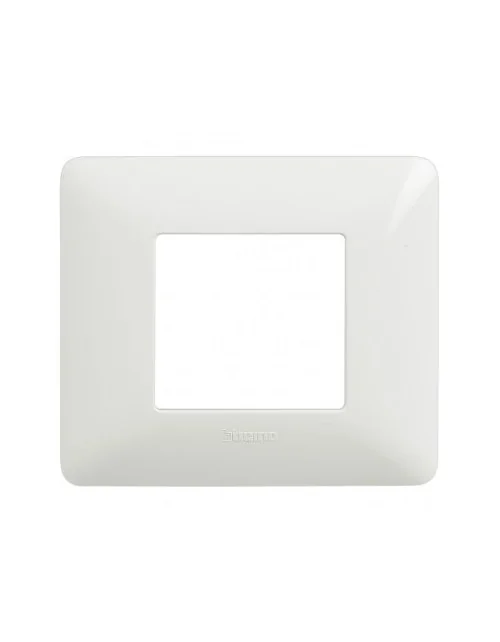 BTicino AM4802BBN Matrice | Plaque de recouvrement 2 modules blanche