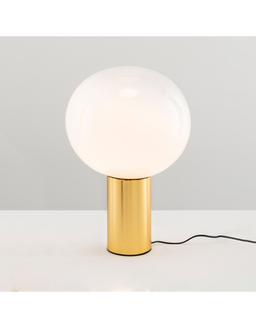 Laguna Table Lamp 37 Satin Brass Artemide 1809140A