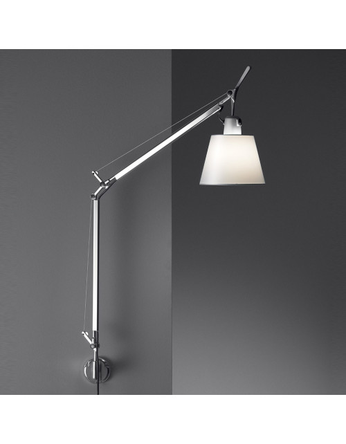 Tolomeo Basculante Wandleuchte Diffusor Raso 180 Artemide 0947020A