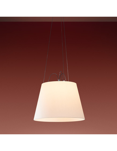 Tolomeo Mega Pendelleuchte Pergamena Artemide 0782010A