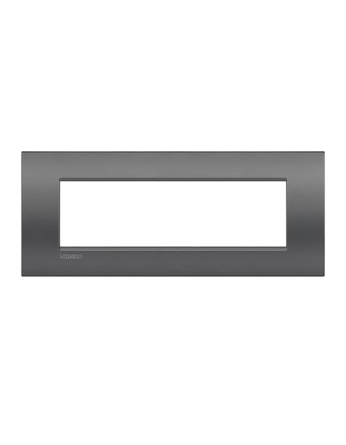 BTicino LNC4807ST LivingLight Air - Plaque de rue 7 modules