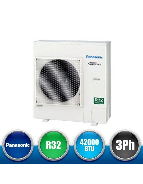 PANASONIC U-125PZ2E8 MonoSplit Inverter+ PACi Unidad Exterior Estándar en Gas R32 Trifásico - 42000 BTU