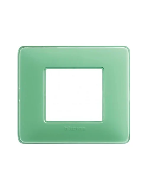 BTicino AM4802CVC Matix | 2-module green tea plate