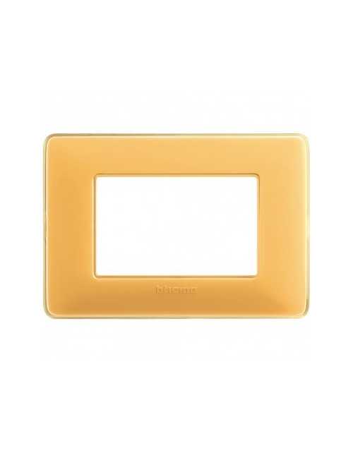 Matix | Colors plate in amber 3-place technopolymer