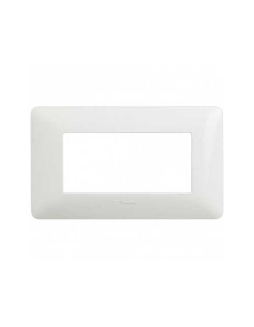 BTicino AM4804BBN Matix | 4-module cover plate white