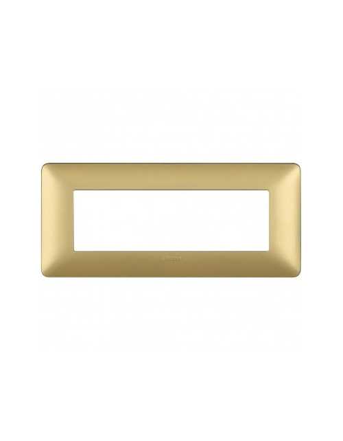 Matix | Metallics plate in gold color 6-place technopolymer