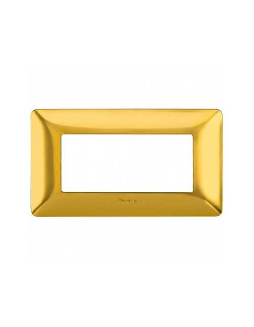 Matix | Galvanics plate in satin gold 4-place technopolymer