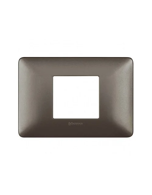 Matix | Metallics plate in iron color 2 place technopolymer