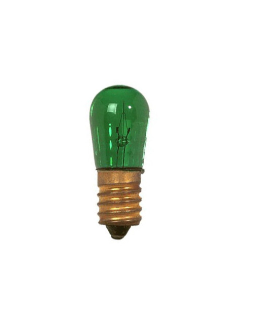 Bombilla Wimex 5W E14 14V Verde 4500420