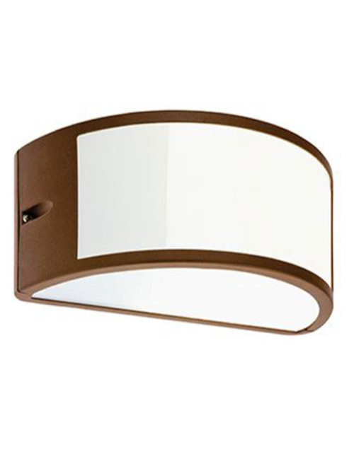 Sovil Umbre corten 1XE27 wall light IP44 473/36