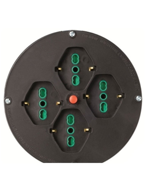 Fanton replacement disc Ø 145 mm with 4 Schuko double-pass sockets 01906