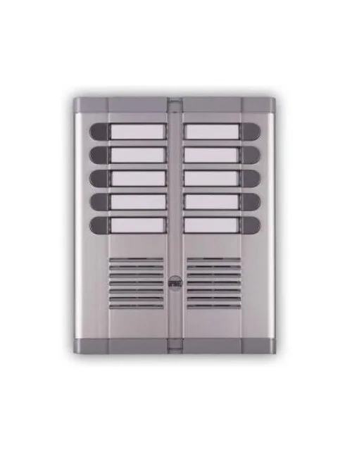 Urmet intercom pushbutton panel 10 places 2 rows