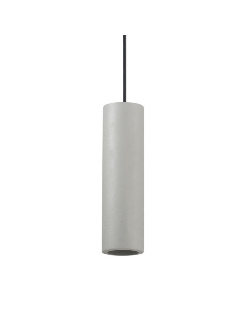 Ideal Lux OAK SP1 RONDE lampe à suspension effet béton 150635