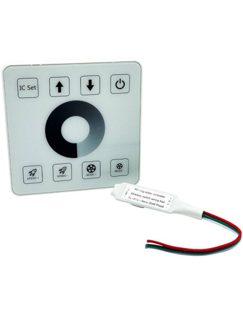 Controller Dimmer da parete per Strip Led Runner Ledco 24 Vdc CT610/P