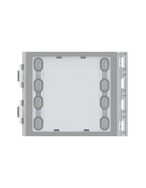 Module Bticino avec 8 boutons supplémentaires disposés sur une double colonne