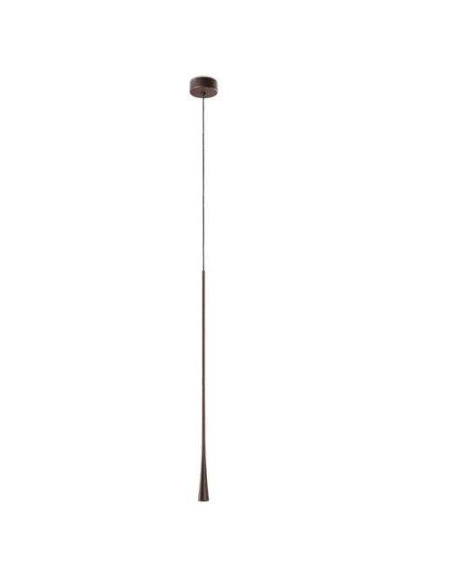 Redo ITO Pendelleuchte 7W LED 3000K 18° 40cm Kaffee matt 01-1754