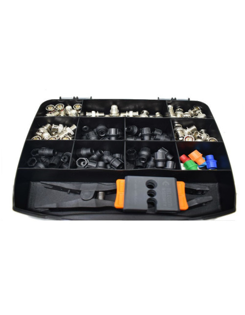 KIT FAIT KIT2-Alicate BNC pelacables conectores