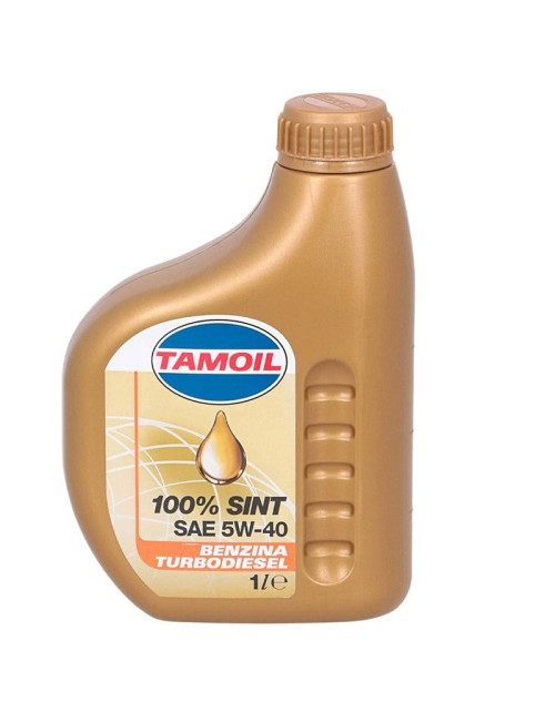 Olio per Auto TAMOIL 100% sintesi 5W40 B-D 1 Litro 9578