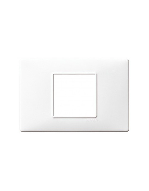 Plana - 2 central white technopolymer plate