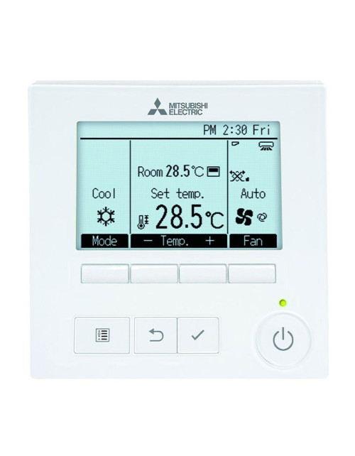 Mando a distancia con cable Mitsubishi DELUXE para funciones avanzadas PAR-41MAA