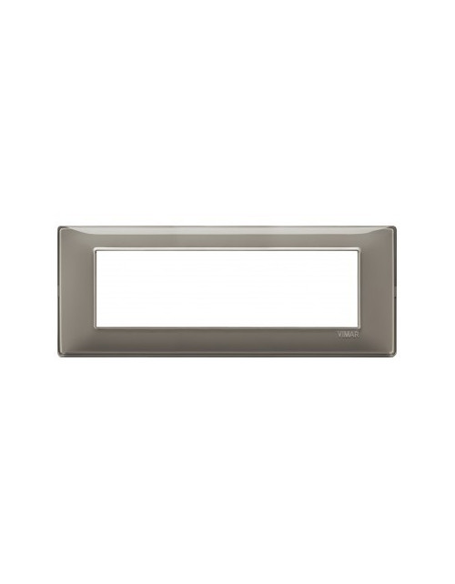 Plana - gray 7-place reflex technopolymer plate