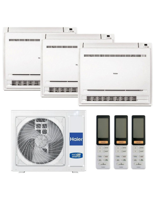 Climatizzatore Trial Console Haier 2,5kW+2,5kW+2,5kW R32 WIFI