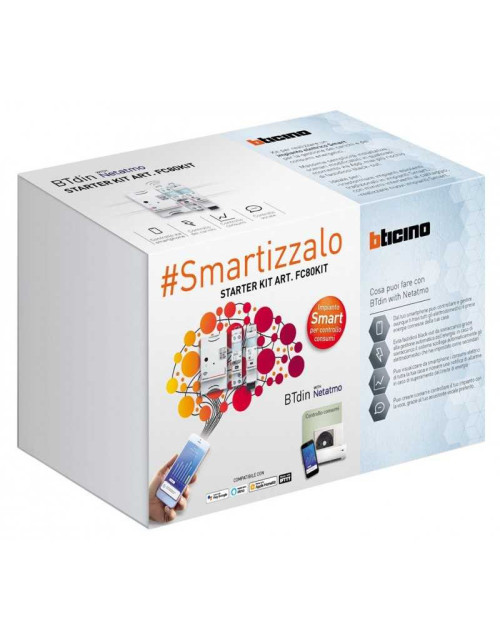 Bticino Smart Electrical Panel Kit für vernetztes Lastmanagement FC80KIT