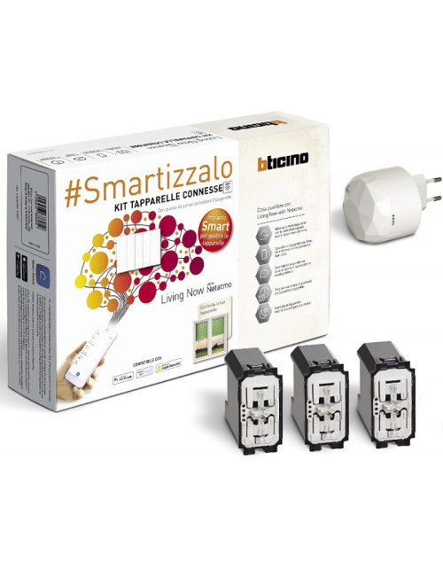 KIT Connected Shutters Smartizzalo Bticino Living Now White SKW3602KIT