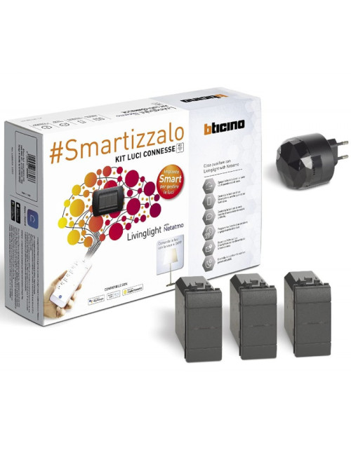 Bticino LivingLight Anthrazit Smart Connected Light Kit SL3601KIT