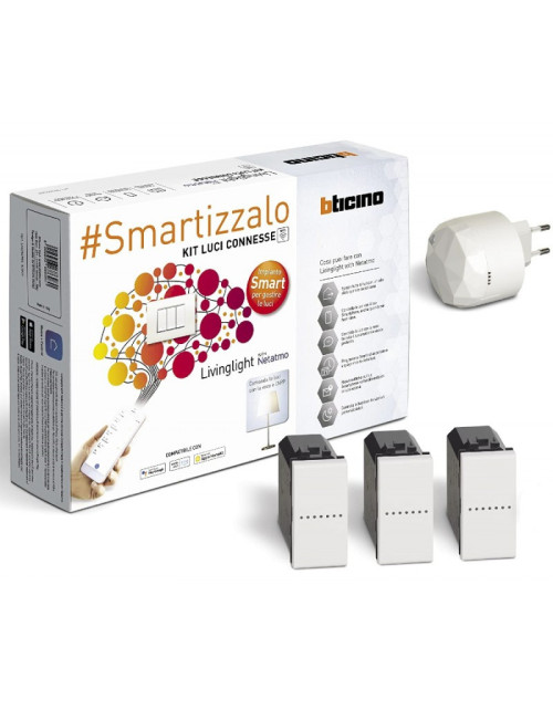 Bticino LivingLight Smart Connected Light Kit Weiß SN3601KIT