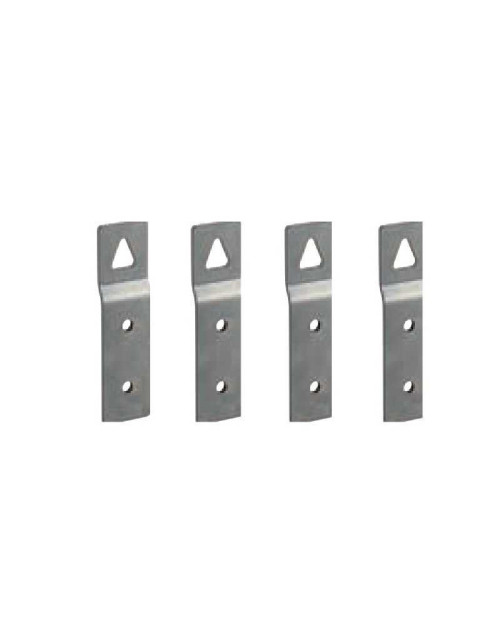 Fixing brackets for Palazzoli steel panels 4 pcs 550640