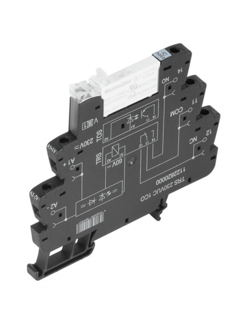 Relè Weidmuller TRS 24VUC 1CO 24V AC/DC 1122780000