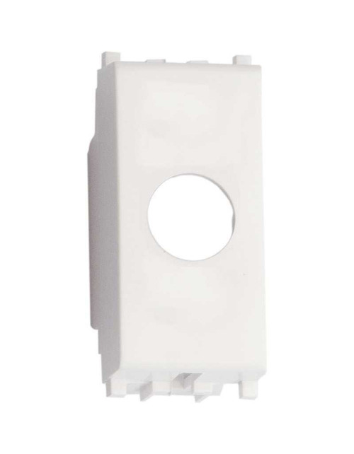 Fracarro adapter for Vimar Plana 1 hole white 280751