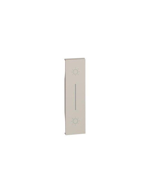 Cover for non-interlocked button Bticino Living Now K4036 Sand KM05L