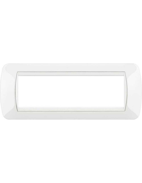 Bticino Living International 7-module white plate L4807BI