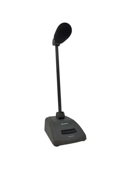 Base de microphone de table Comelit 1 bouton noir 49PMS101