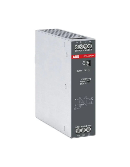 Abb switching power supplies 5A Single phase 24VDC 120W 1SVR320561R1000