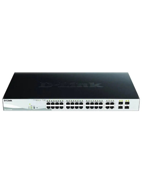 D-Link Switch 24 Ports 100/1K und 4SFP 193W Smart DGS-1210-28P