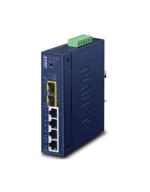 Industrie-Switch 4 Ports 10/100/1000T + 2 Ports 100/1000X SFP IGS42154T2S