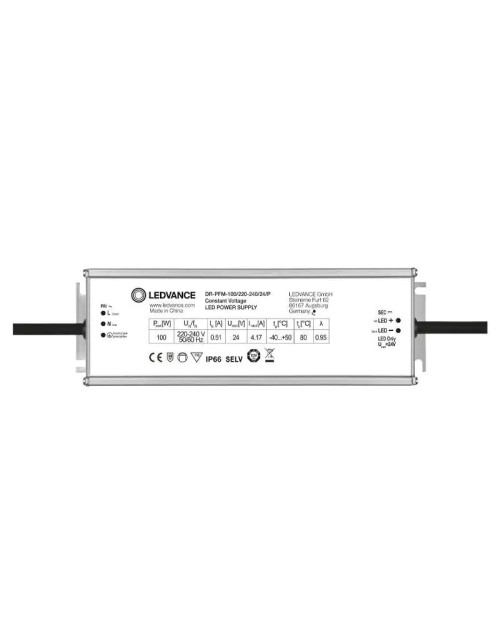 Alimentatore strisce Led Osram Ledvance 100W 24V IP66 DRPFM10024P