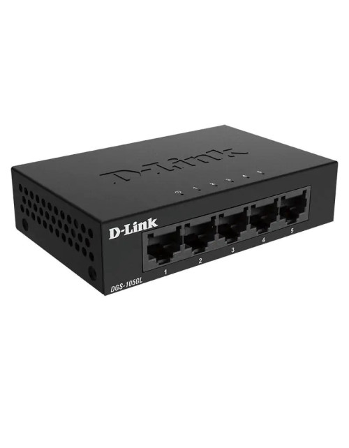 D-Link 5 Port Gigabit Unmanaged Switch 10/100/1000 Mbit/s DGS-105GL