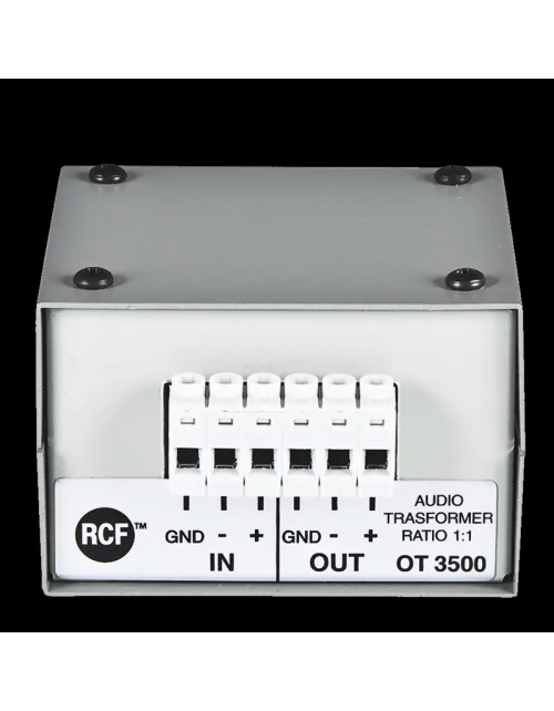 RCF transformer for OT 3500 sound diffusion 17120056