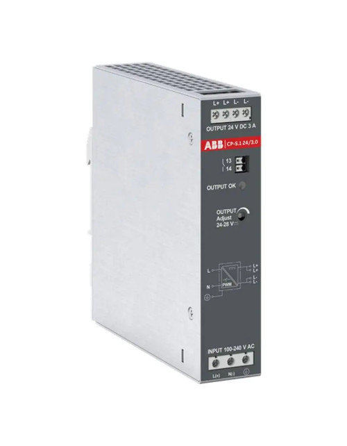 Eingangsnetzteil Abb CP-E24 1F/24VDC 3A72W 1SVR320361R1000