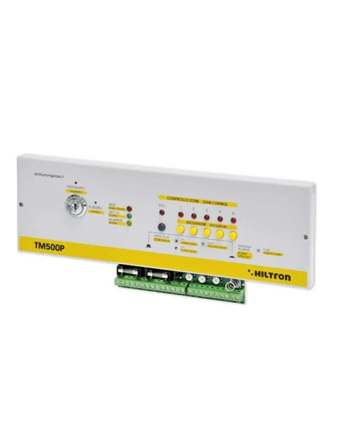 Panel central antirrobo Hiltron 5 zonas + 24h TM500P