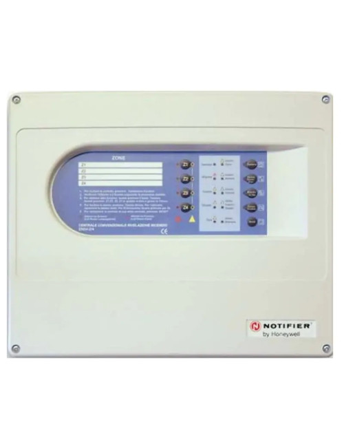 Centrale antincendio convenzionale a 4 zone Notifier VSN4-LT