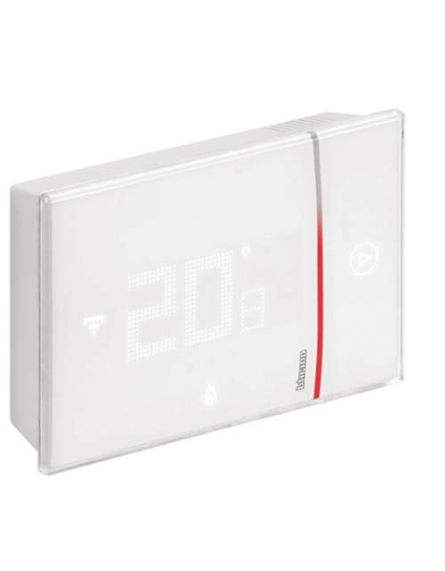 Bticino WIFI SMARTHER 2 thermostat connecté mural Blanc 230V XW8002W